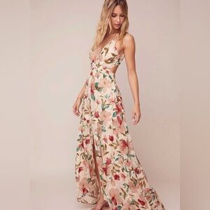 ASTR the Label Frolic Floral Maxi Dress